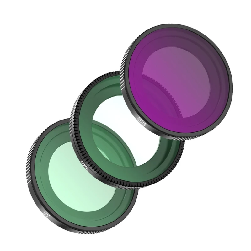 CPL ND8 ND16 ND32 Juego filtros lente para accesorios cámara acción lentes GO3S