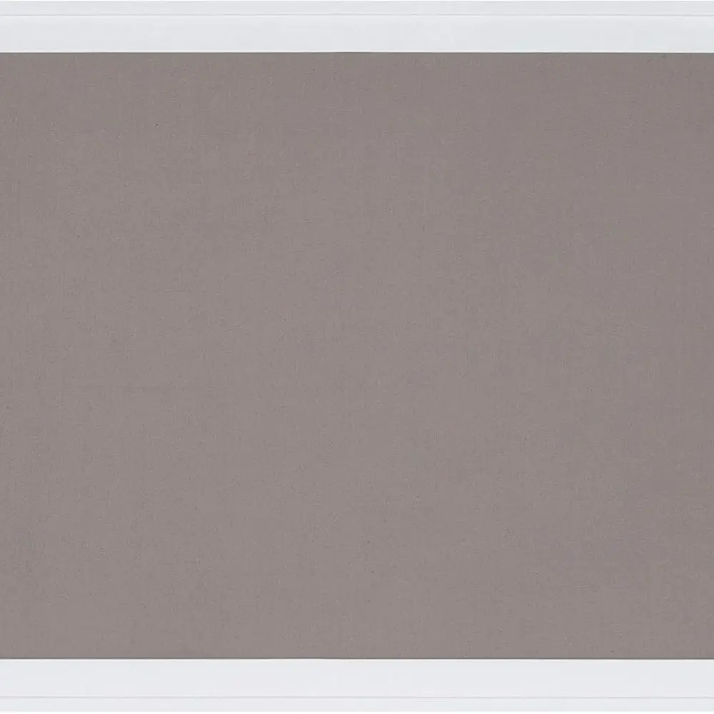 Gray Fabric Pinboard, 27.5x43.5, Linen Wall Bulletin Board, Ready to Use