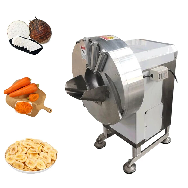 Commercial Ginger Slice Shredder For Ginger Bamboo Shoot Potato Carrot Radish Cucumber Vegetable Cutter Machine