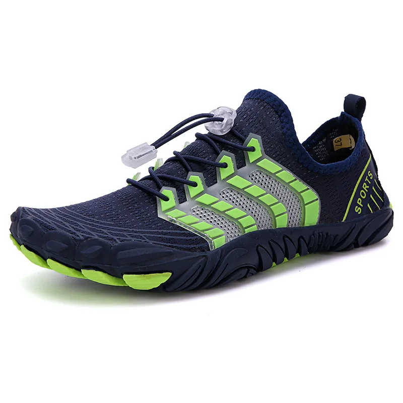 New Outdoor Five-finger Upstream Shoes Non-slip Beach Shoes for Men and Women Amphibious Quick-drying Aqua Shoes Fitness Shoes