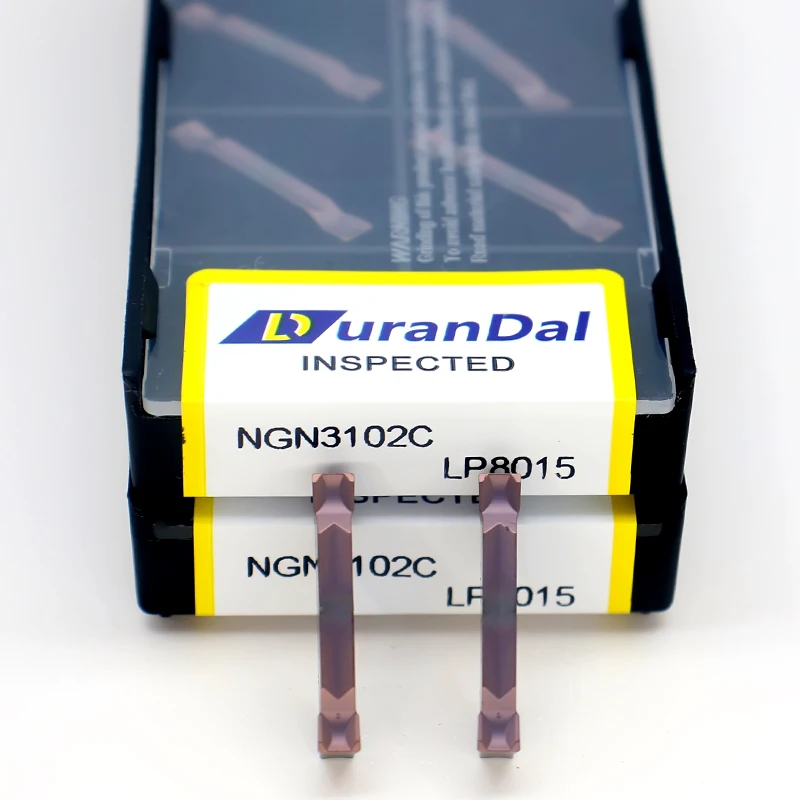 Imagem -02 - Original Dgn3102c Inserção de Carboneto de Ranhura Ferramentas de Torno Cnc Dgn3102 mm Inserção de Ferramenta de Separação para Aço Inoxidável 100