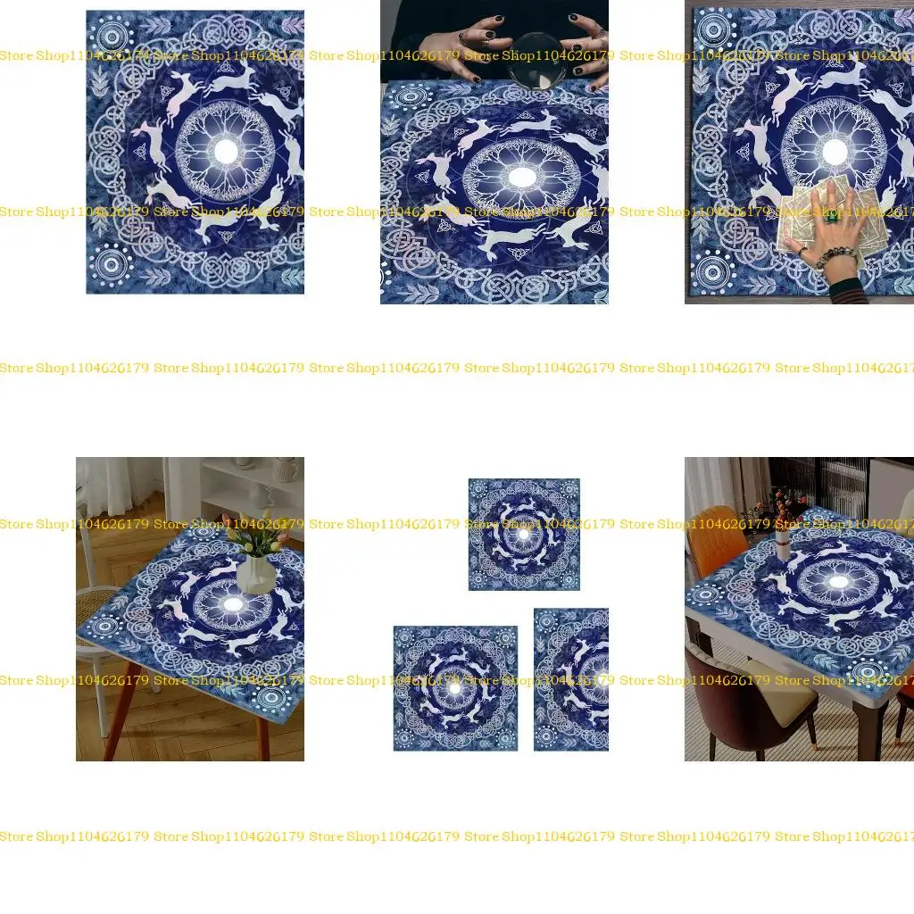 

A1A2 роскошные бархаты Tarots Competting Clate Astrologys Tarots Match Mats Game Card