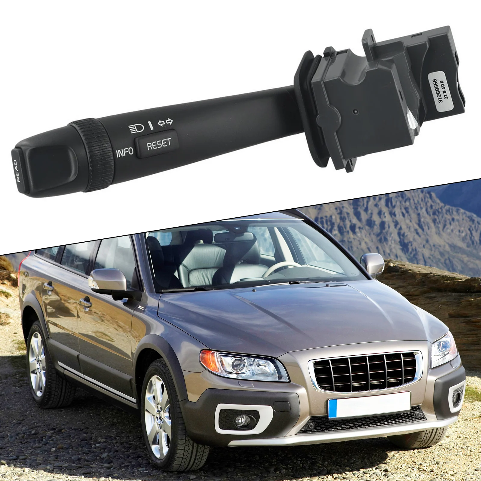 

1 фара для Volvo S60 S80 V70 XC70 XC90 2007-2014 31268566, правильный разъем, прямая установка, высокое качество