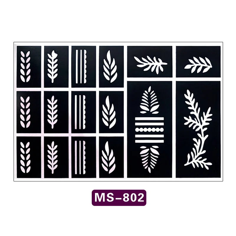 Hand Drawn Tattoo Template Cosmetic Grade Semi Permanent Tattoo Sticker Temporary Tattoo Sticker Hand Drawn For Personal Use