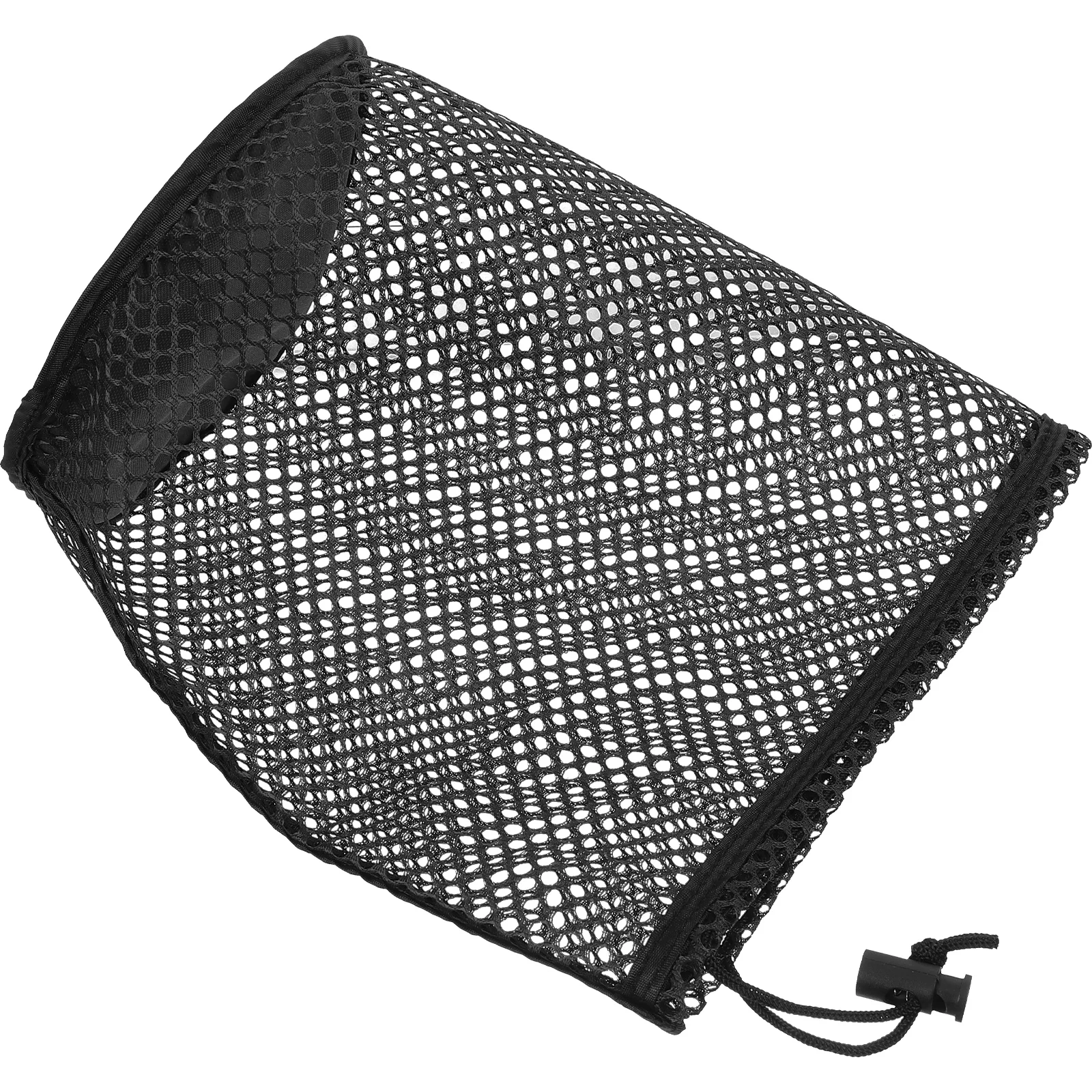 

1pcs Golf Ball Bag Black Storage Organizer for 50 Balls Drawstring Mesh Pouch Tennis Golf Accessories Quick Drying