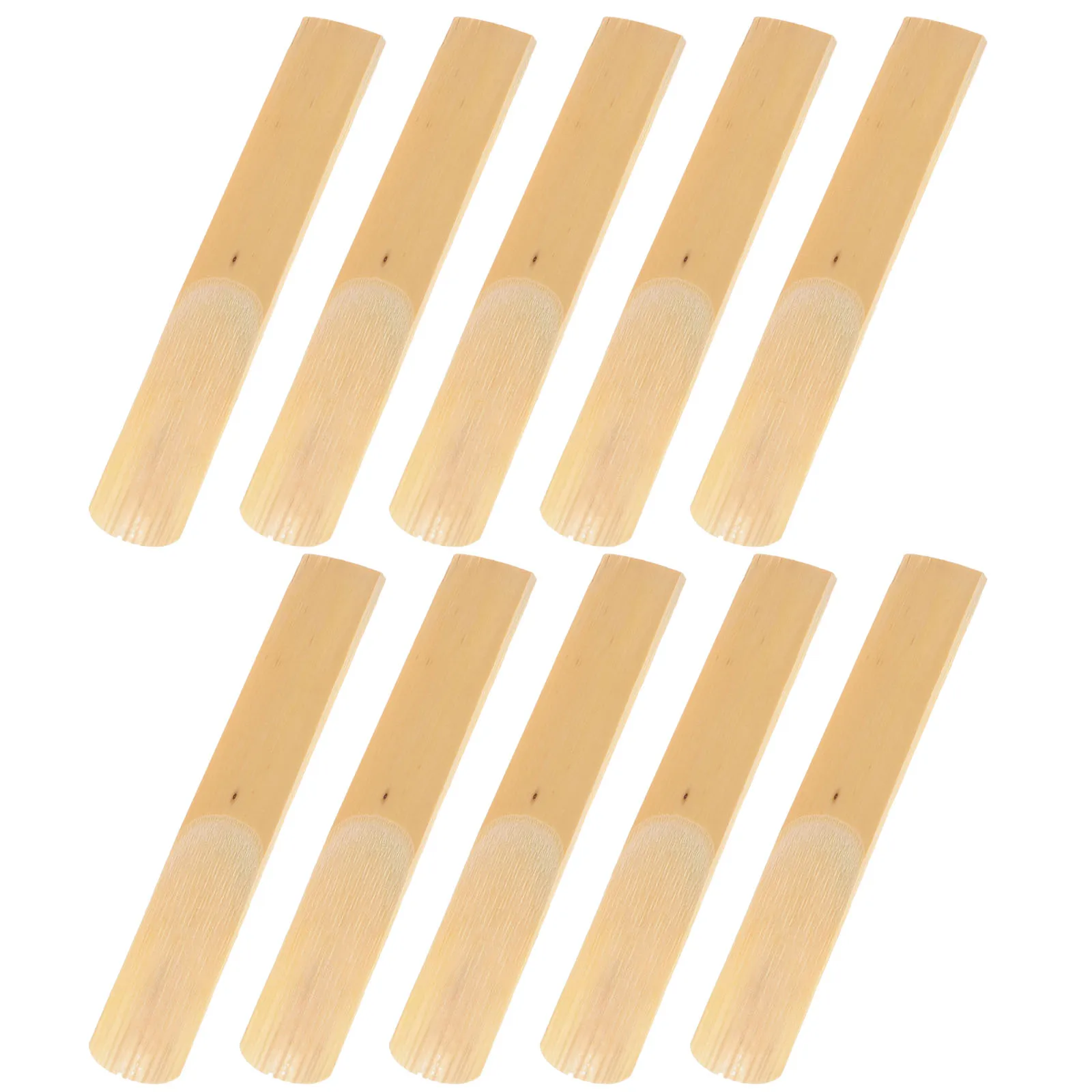 

10Pcs B Flat Clarinet Reeds Practical Durable Reeds for Skilled Beginners Performance Accessories Clarinet Accessory