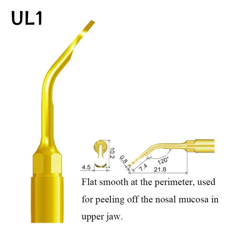Dentale Piezochirurgie-Spitze für Mectron Woodpecker Sinus-Lifting, Scaling, Implantat, Exelcymosis, Dentalmaschine, Mikrosäge, Knochenschneiden – Detail 7