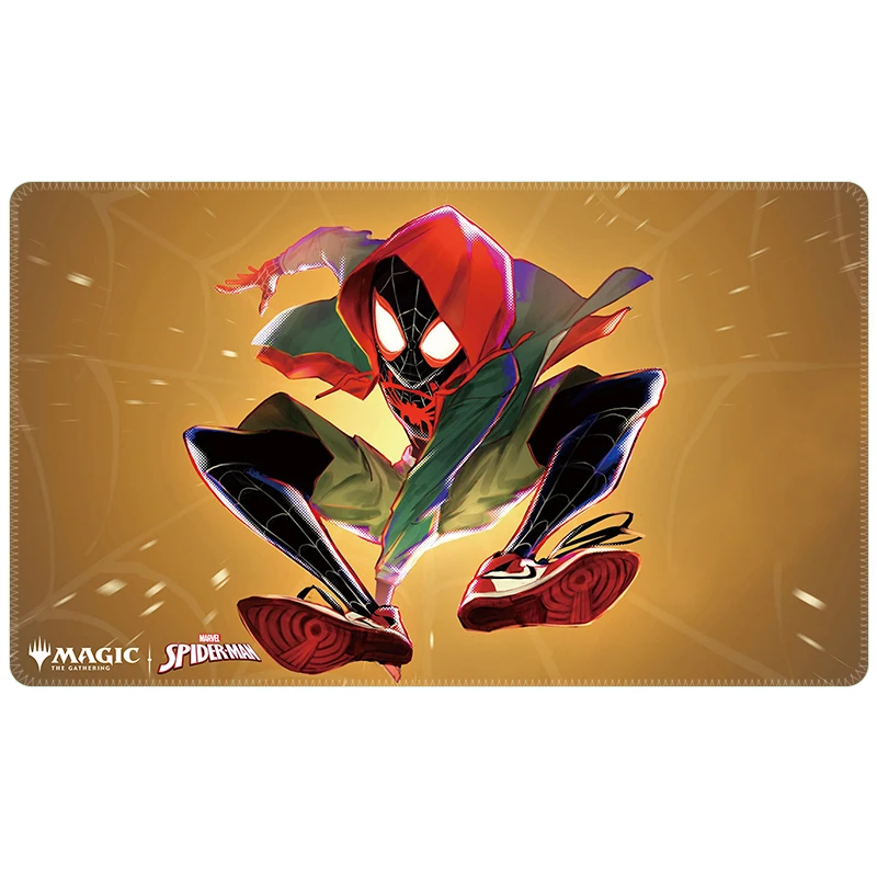 60*35*0.2 سنتيمتر ماجيك بطاقة التداول لعبة ملحق MTG بطاقة لعبة لتقوم بها بنفسك PlayMat فيلم أنيمي سبايدرمان سلسلة جمع دمى هدايا