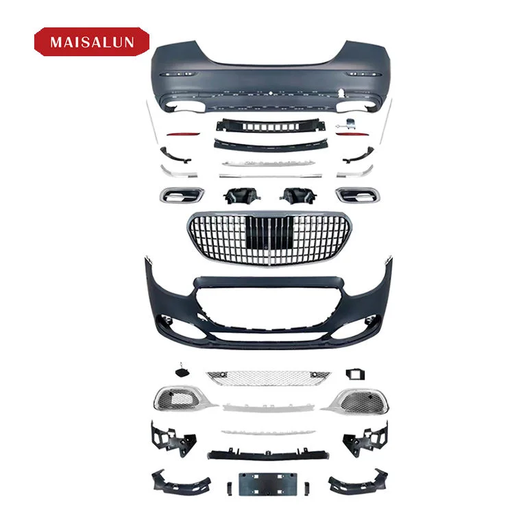 M‑Style Facelift Conversion Body Kit E‑Class W213 2021+ Front Rear Bumper Exterior Tuning PartsCar Partsold‑to‑new Upgrade