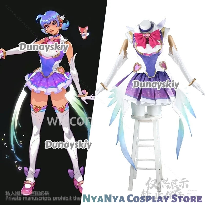 

Anime Game Watchh2 Cosplay Kiriko 할로윈 의상 Magic Girls Fantasia Sailor Suits Y2K Sweet Kawaii Lolita Uniform Wigs Cos Customized