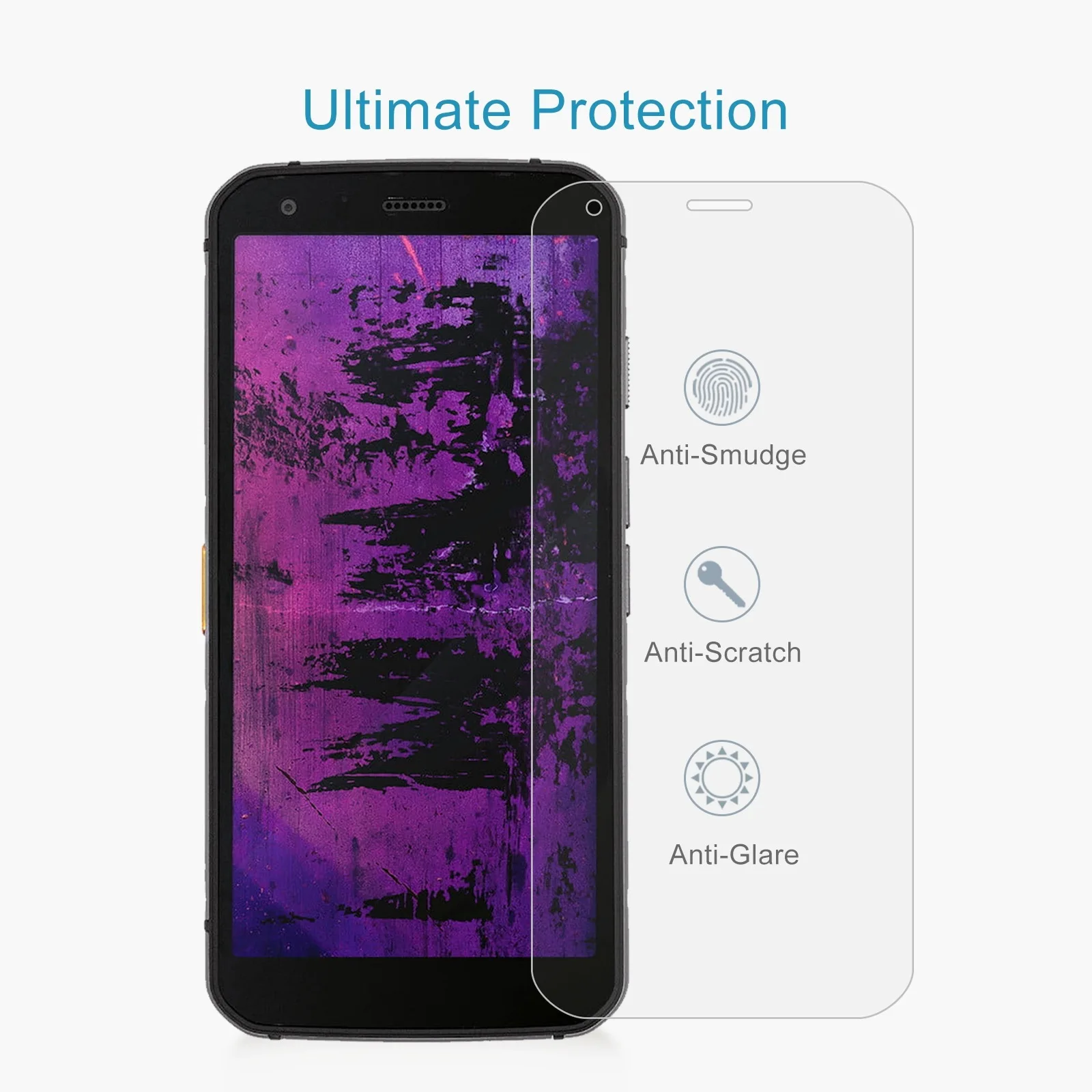 

25 PCS Tempered Glass for CAT S62 Pro Screen Protector for CAT S62Pro Clear Protective Glass Film Cover