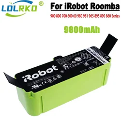 Originale Per iRobot Roomba 14.4V 9800mAh Batteria Roomba 500 600 700 800 Serie Aspirapolvere iRobot roomba 620 770 780 580 Parte