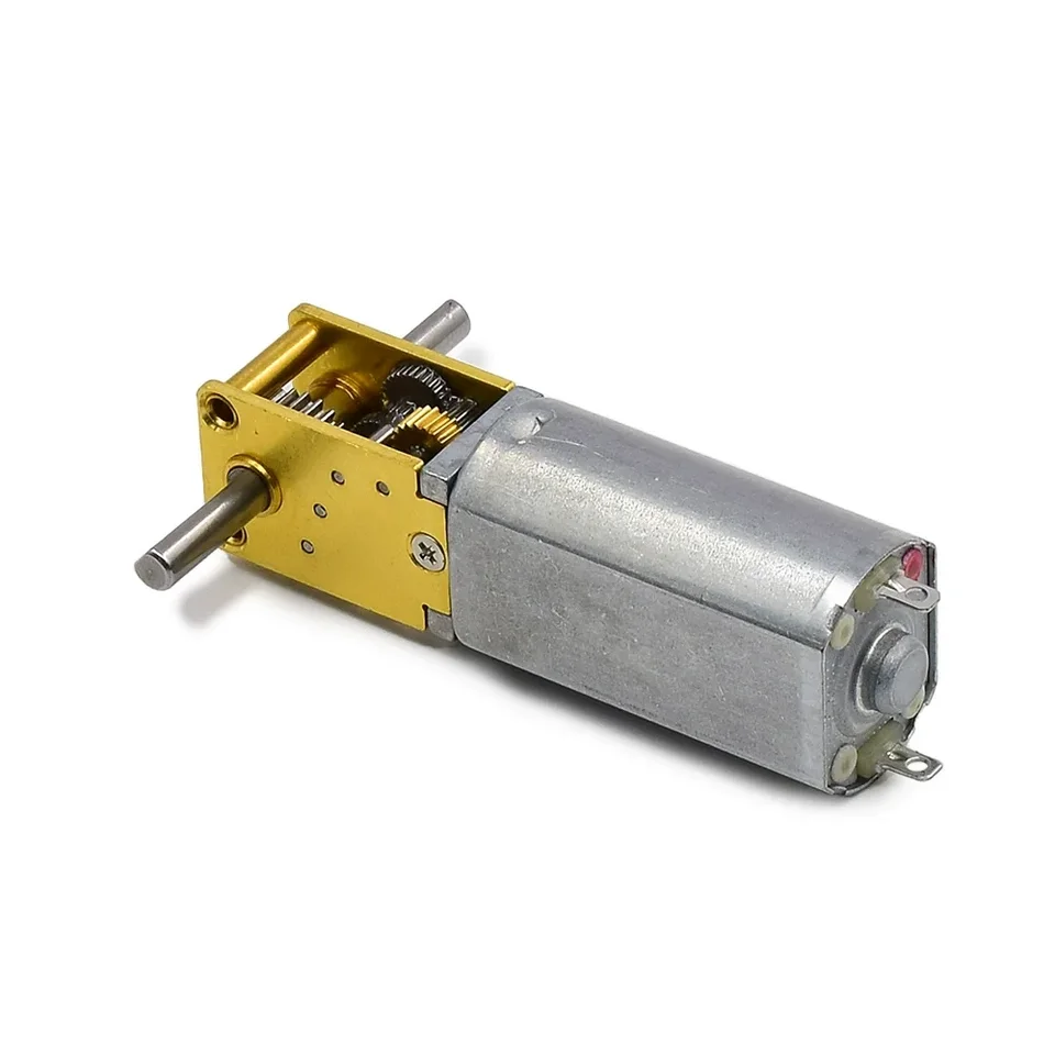 5RPM-1360RPM Getriebemotor 6V 12V 24V DC Langsamläufer Elektromotor GM25-370 eBa