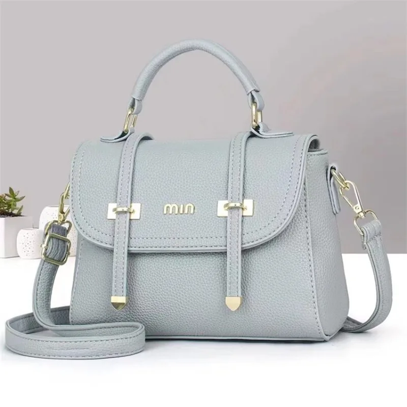 

Stylish Casual Minimalist Elegant Leather Crossbody Bag For Women Luxury Brand Large Capacity Diaper Bag Trendy Design