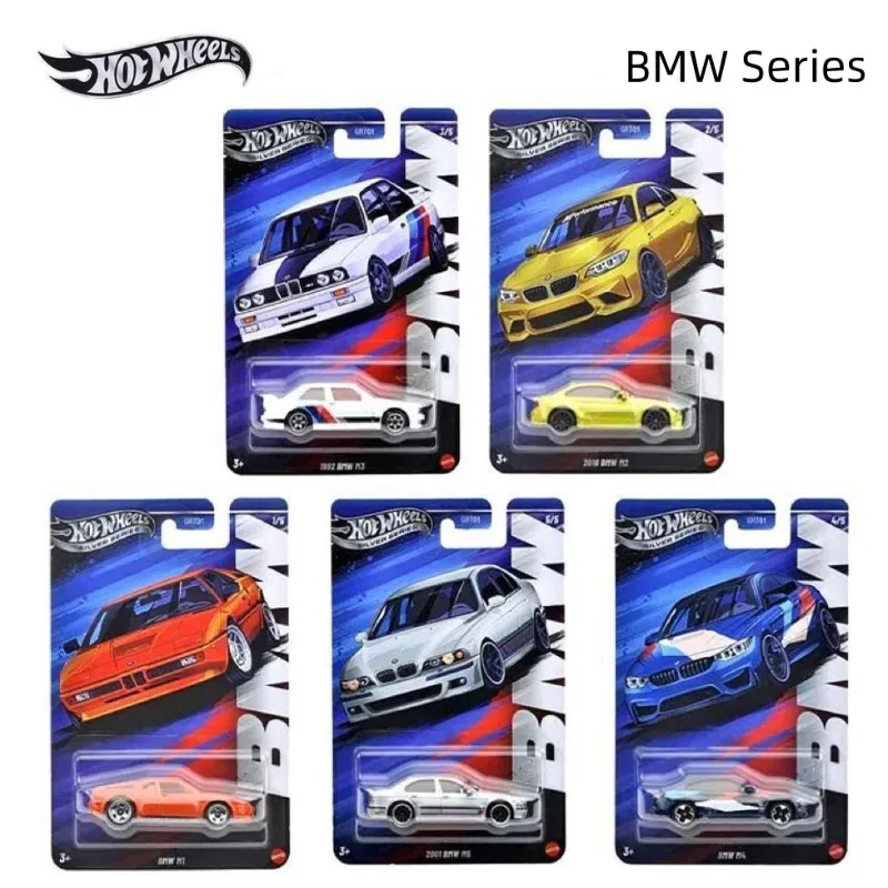 

Hot Wheels Cars GRT01 BMW M1 2016 BMW M2 1992 BMW M3 1:64 Diecast Vehicle Model Cars Toys Boys Gift