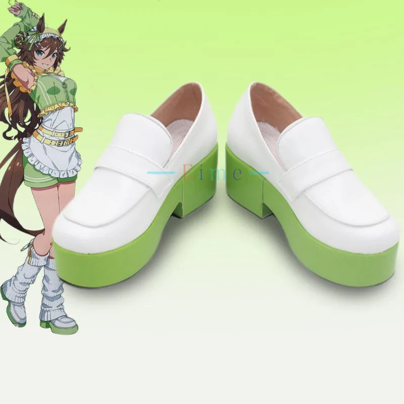 Mr. C.B. Cosplay Shoes Game Pretty Derby Cosplay Thick Sole PU Leather Shoes Big Size Halloween Carnival Boots Custom Made