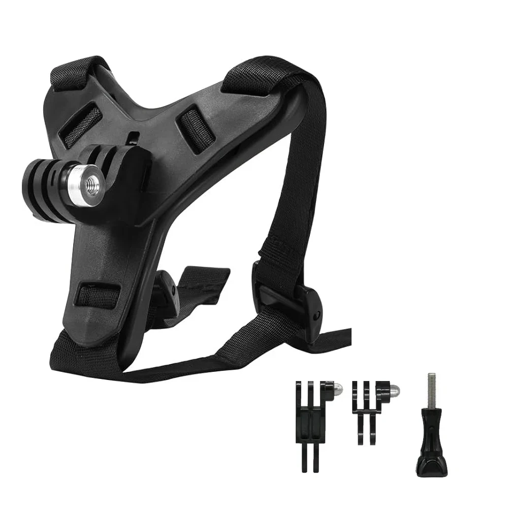 Motorhelm Kinband Mount voor GoPro Hero 13 12 11 10 9 8 DJI Osmo Insta360 SJCAM SJ4000 AKASO Actie Camera Accessoires