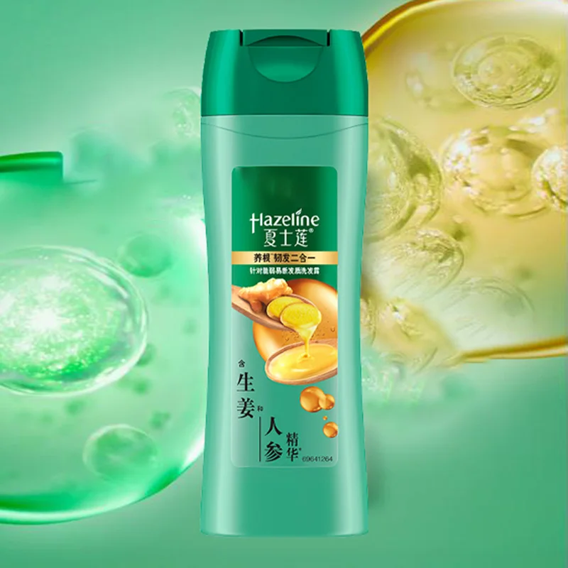 Champú de jengibre y ginseng: acción profunda para eliminar la caspa, reponer nutrientes y fortalecer los hebras débiles