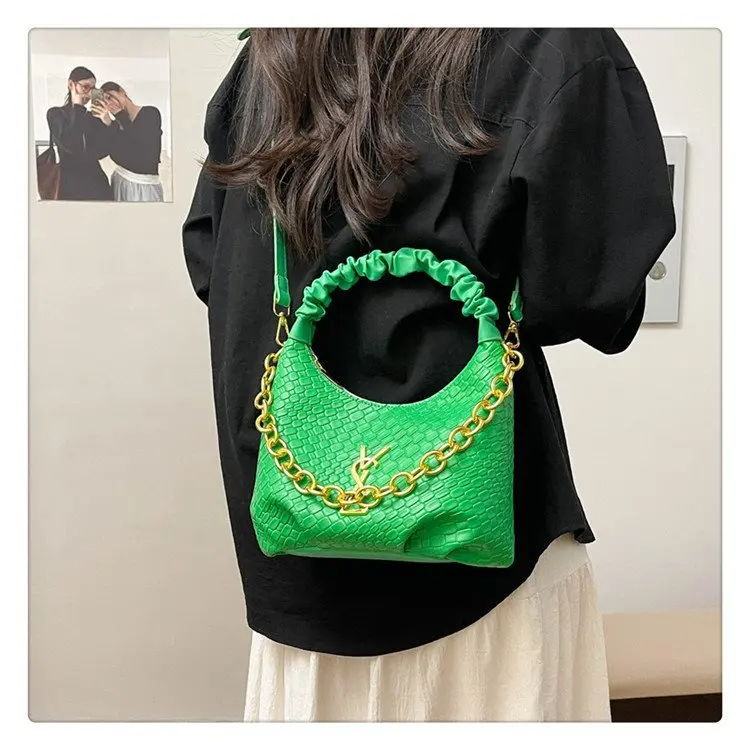 우아한 천연 가죽 숄더백 2025년 신상 여성용, 고급 부드러운 가죽 크로스바디 백, 모든 경우에 어울리는 패셔너블한 토트백