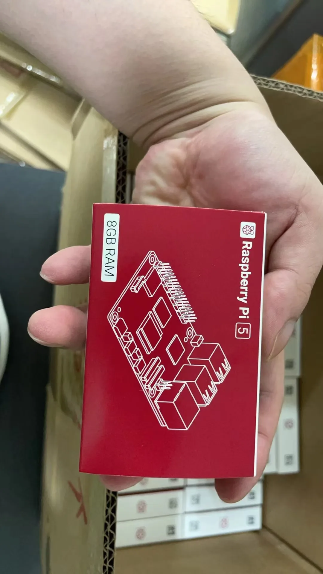 YE Raspberry Pi 5 Model B 2GB 4GB 8GB 16GB RAM Development Board Single Board Computer for DIY Coding
