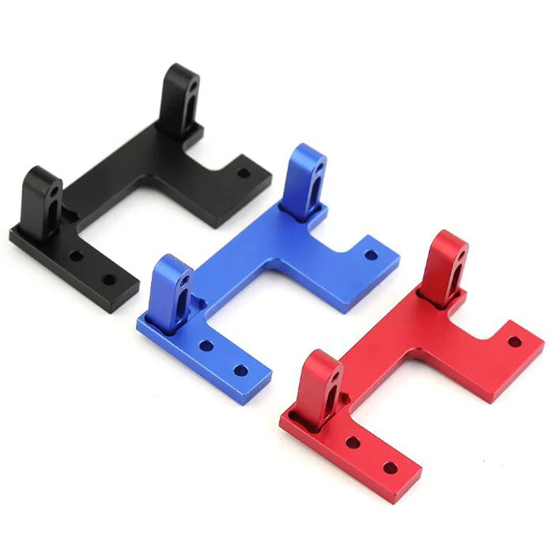 Steering Gear Bracket G-6003 Tractor Beam Hole Metal Accessories for 1/14 Truck RC Car Parts,Blue