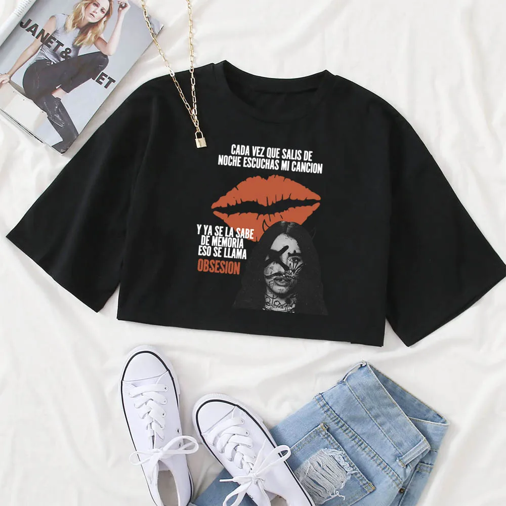 Lali Esposito Lali No Me Importa Merch Crop Top Lali Esposito Shirt for Girls