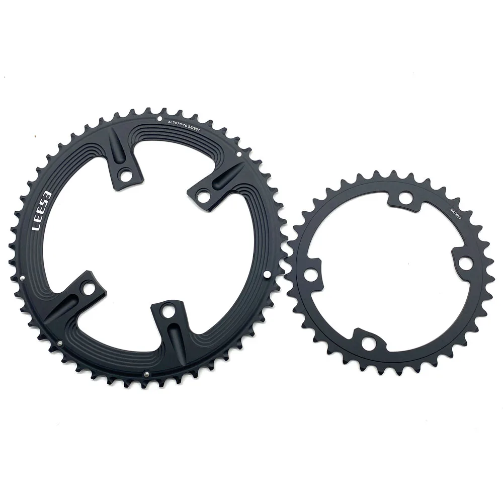 AEROWERK Leese 110 BCD Bicycle  Road Bike Chainring 50-34/52-36/53-39T Crown for R9100 R9200 R7000 R8000 R7100 R8100