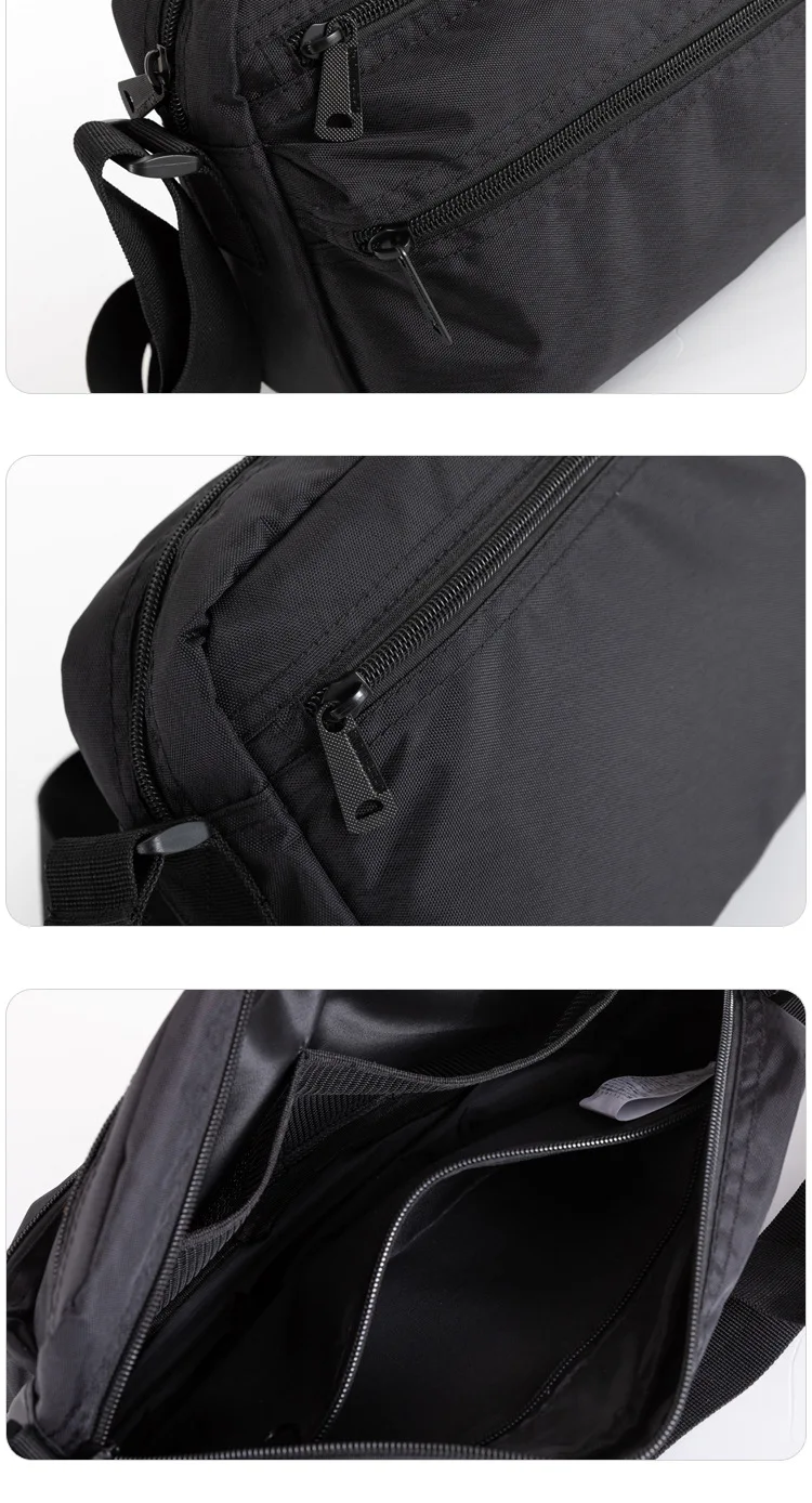 Minimalistische Crossbody-Umhängetasche für Herren, Japanisch Inspirierte Messenger-Tasche, Langlebig Wasserdicht, für Reisen & Täglichen Gebrauch, Unisex – Detail 20