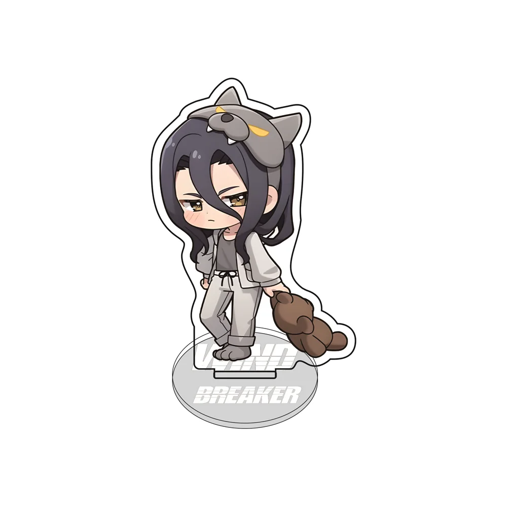 Anime WindBreaker 10cm Acrylic Stand Sakura/Hayato Tabletop Decorations Accessories Decor Gifts Exquisite Product
