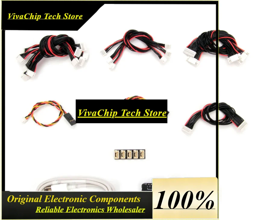 VivaHolybro Pixhawk 6C Cable Set 18079 CAN /12C Splitter PWM Board GHR 1.25mm 6 To 6 Pin Cable GHR 1.25mm 4 To 4 Pin Cable