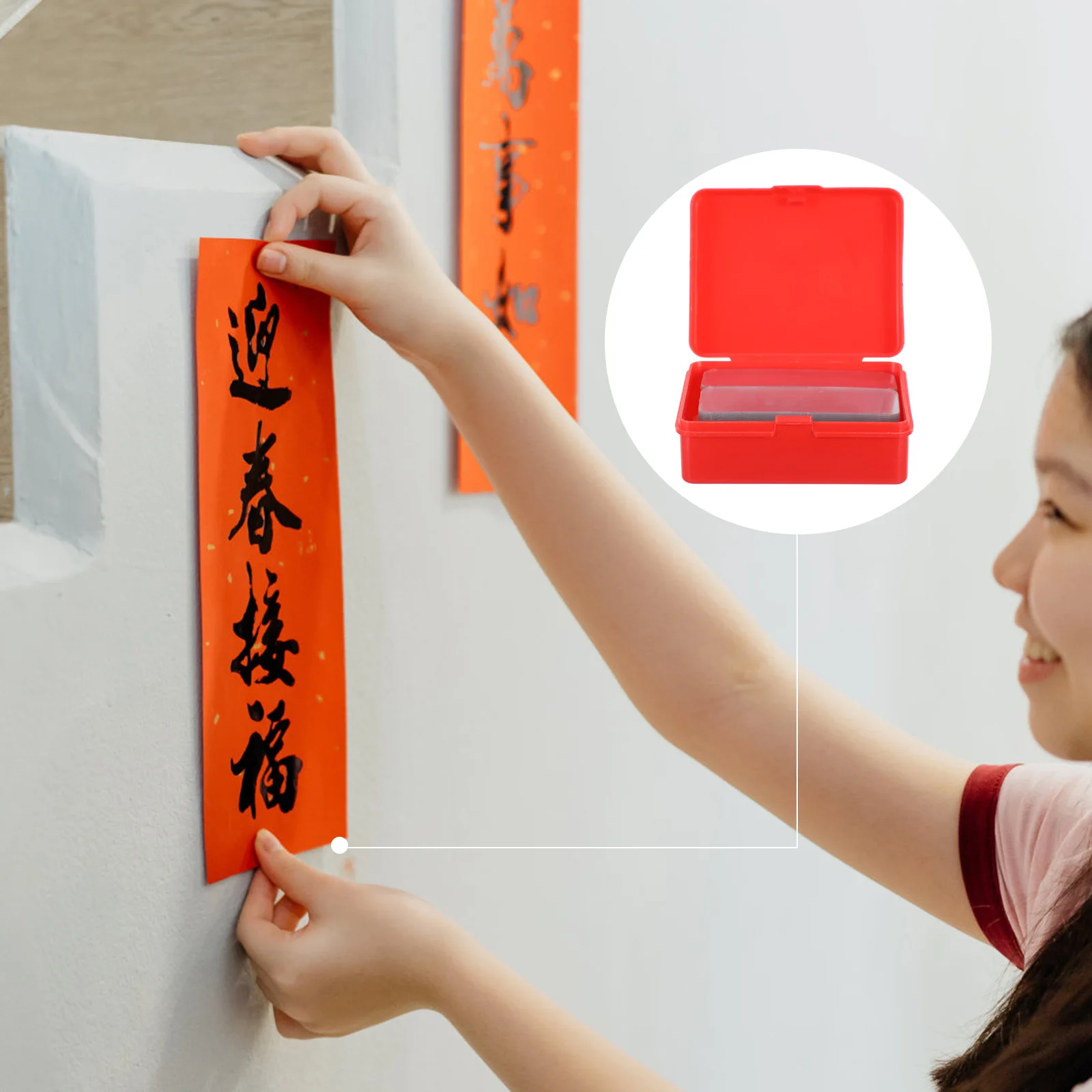 120pcs Double Sided Tape Cuttable Transparent For Spring Couplets Traceless Removable Strong Adhesive Mounting Tape For Walls