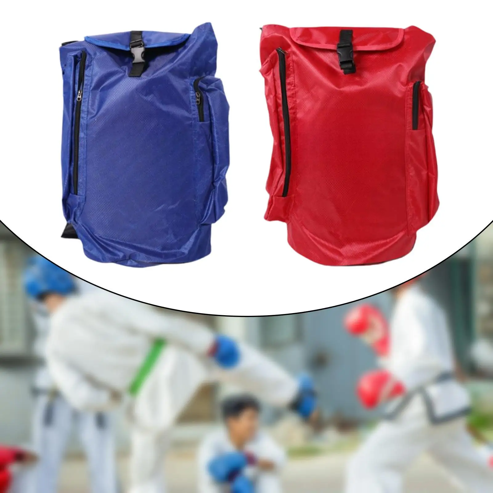 حقيبة التايكوندو لصالة الألعاب الرياضية، حقيبة نهارية محمولة للرجال والنساء، معدات التخزين