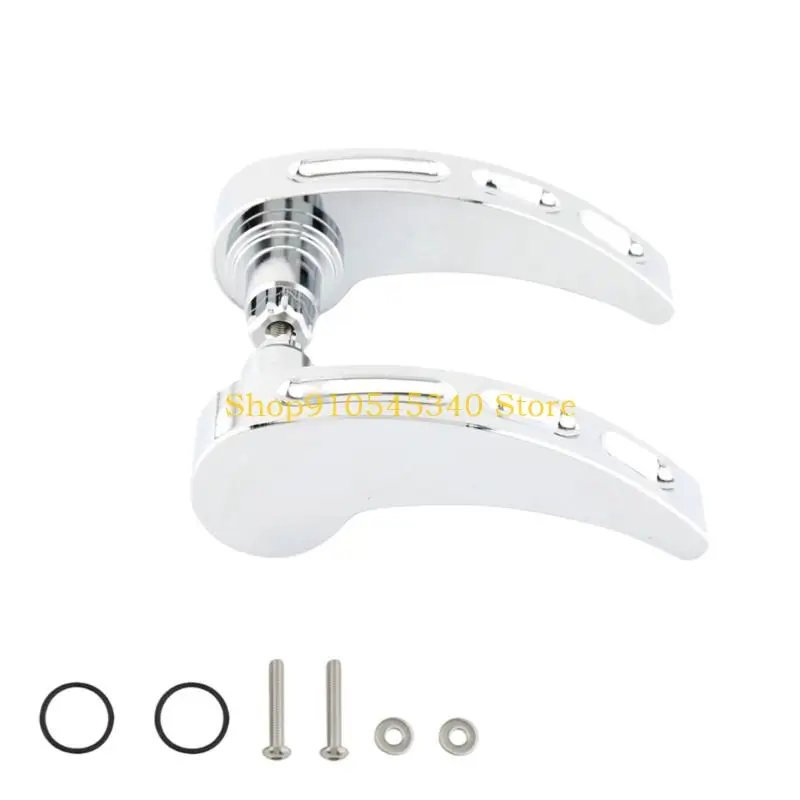 U2JA Motorcycle Side Case Handle Set, Metal Replacement Pair for 2014-Up Road Luggage Opening and Daily Carry Tasks