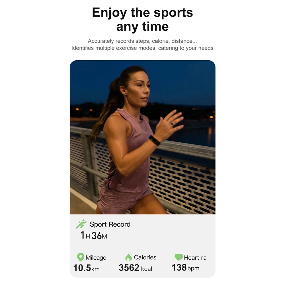 Monitor de sueño con anillo inteligente R02, rastreador de oxígeno en sangre Compatible con Bluetooth 5,0, IP68 y 5ATM, resistente al agua, portátil para Android y IOS