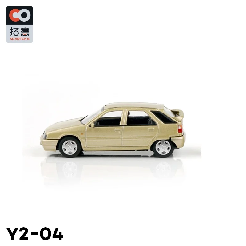 Xcartoys 1:64 Ci-troen Fukang Y2-04 Gold Alloy Simulation Model Car