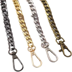 40/120CM High Quality Metal Bag Chain DIY Woven Bag Aluminum Shoulder Strap Crossbody Bag Metal Replacement Chains Accessories