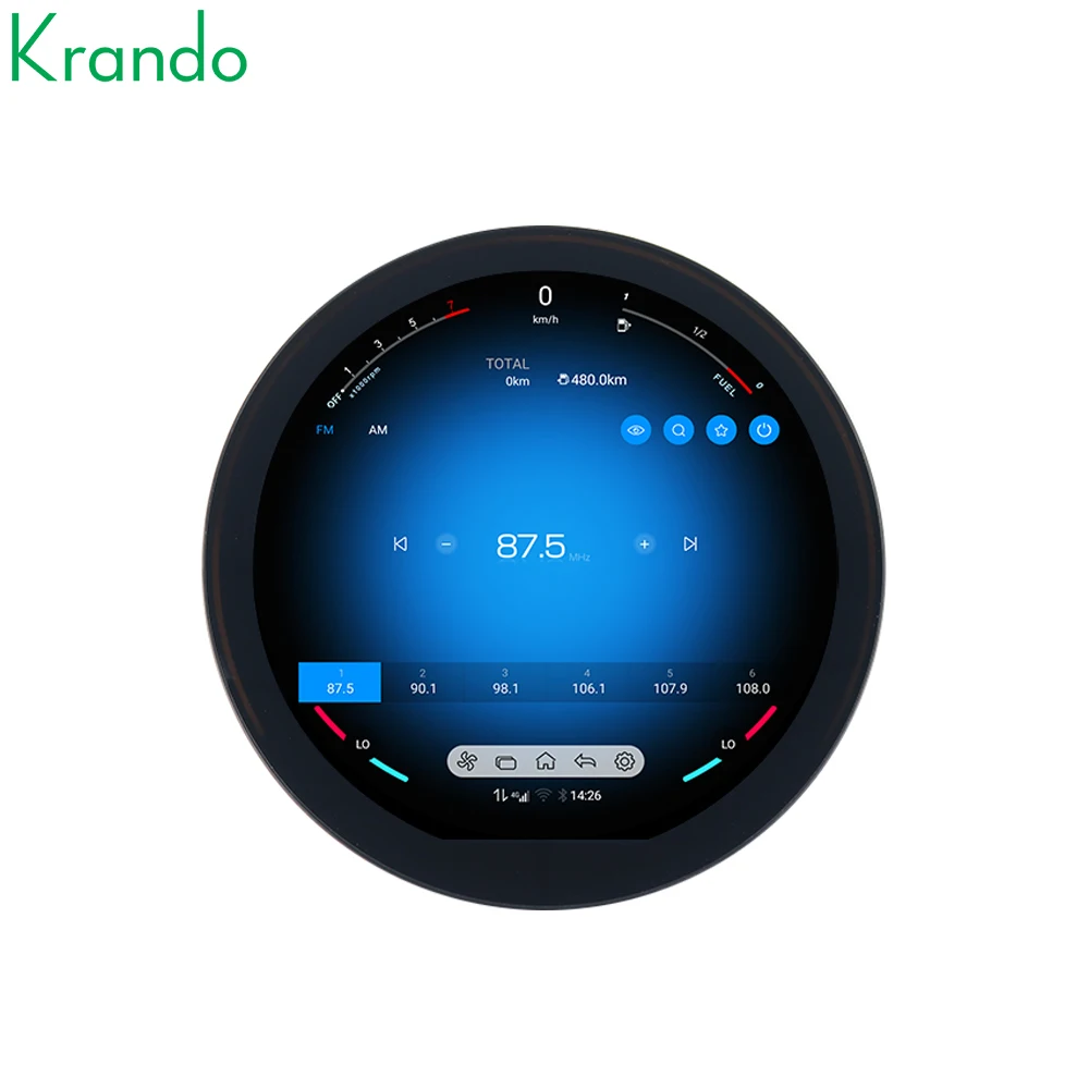 

Автомагнитола Krando 11.8'' Android для Mini Cooper F54 2011-2020, экран с беспроводным CarPlay, навигация GPS