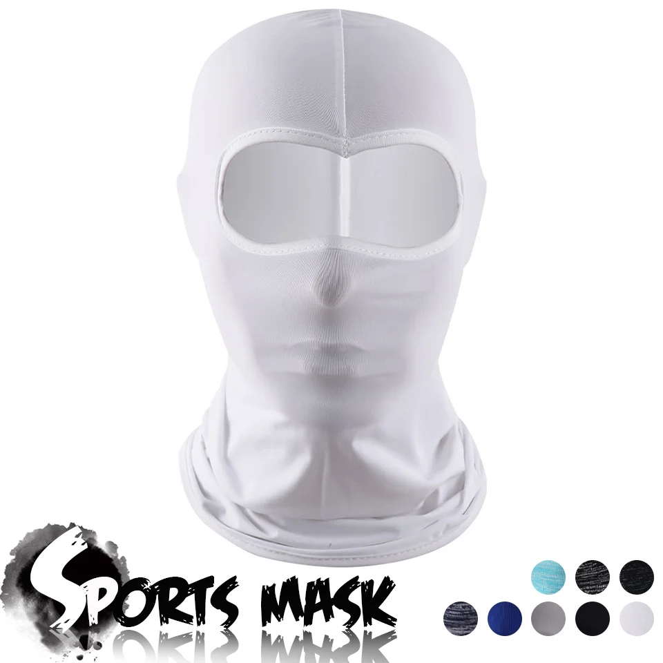 Hiking Face Mask Full Cover Quick-drying Anti-UV Women Men Breathable Cycling Sun Protection Ice Silk Balaclava Headgear