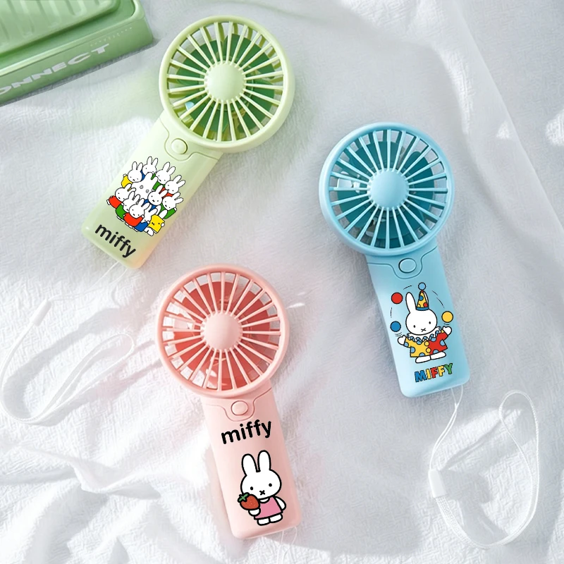Travel Accessories For 10 Year Old Girl - Mini Ventilador Portátil Miffy Fofo para