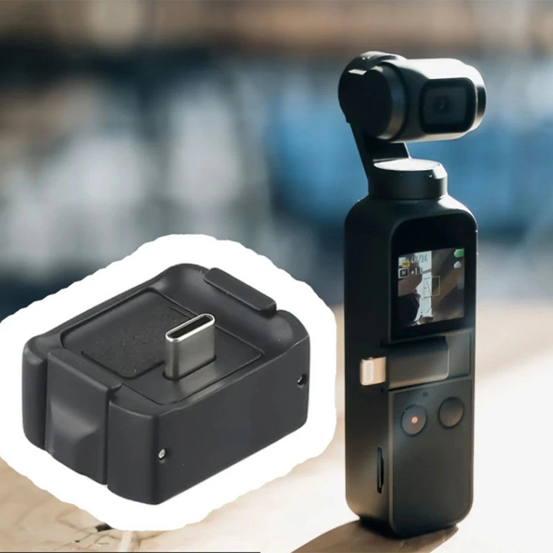 قاعدة شحن ذكية متعددة الوظائف لـ DJI للجيب 3 حامل مستقر شحن سريع محول تركيب قاعدة شحن