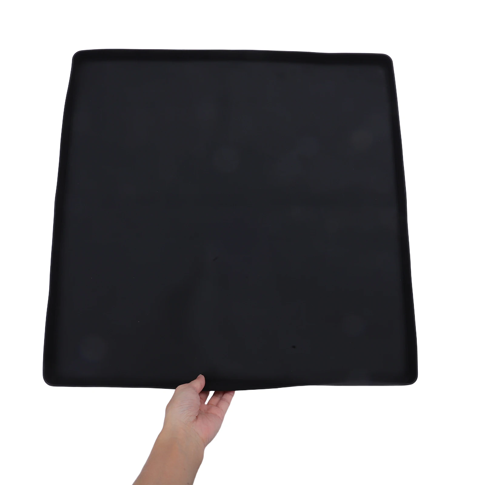 

Silicone Drip Pan For Mini Fridge Washing Machine Leak Proof Raised Edge Refrigerator Sturdy Floor Protector Reusable