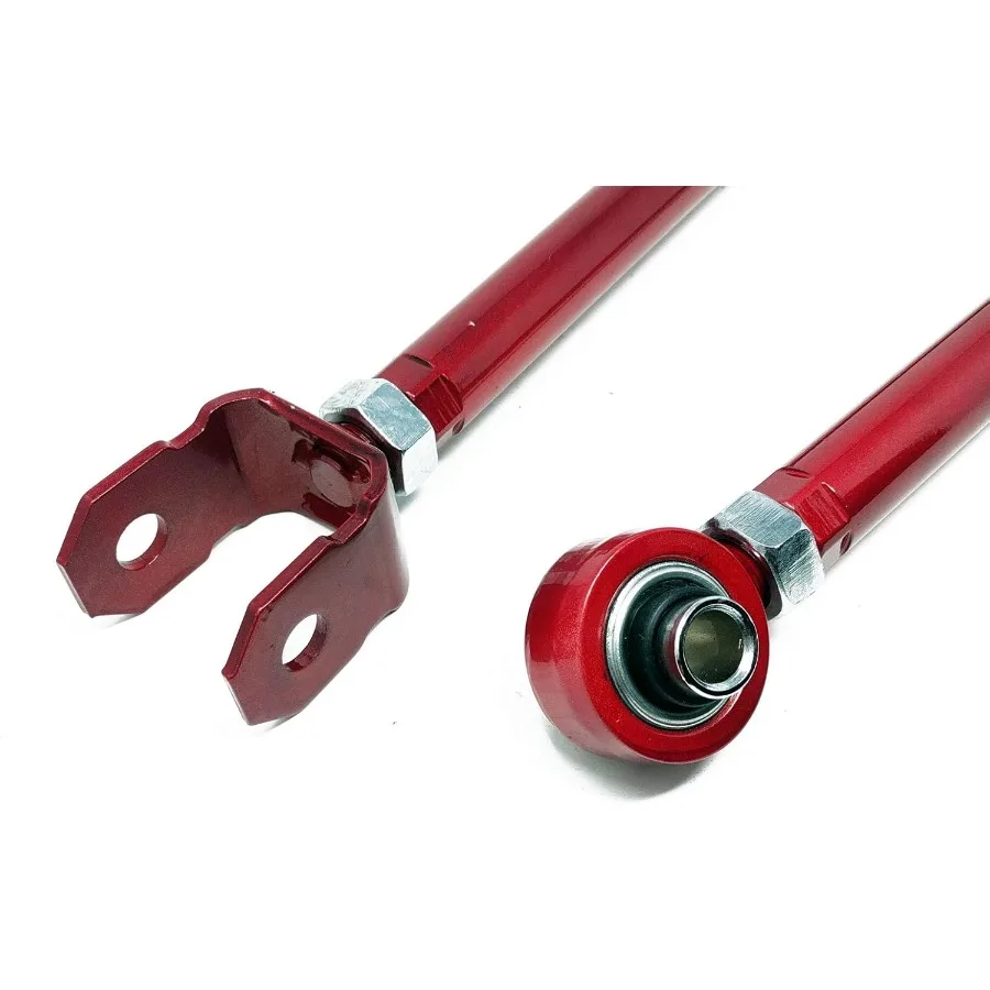 أذرع التحكم السفلي الخلفي القابلة للتعديل مع مجموعة محامل كروية مكونة من قطعتين مصممة لتعزيز التعامل مع المركبات والمحاذاة