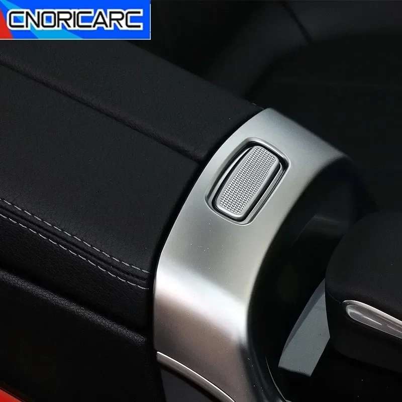 Car Console Armrest Box Switch Button Cover Decoration Sticker For Mercedes Benz A B CLA GLA GLB Class W177 W547 C118 2020-2021