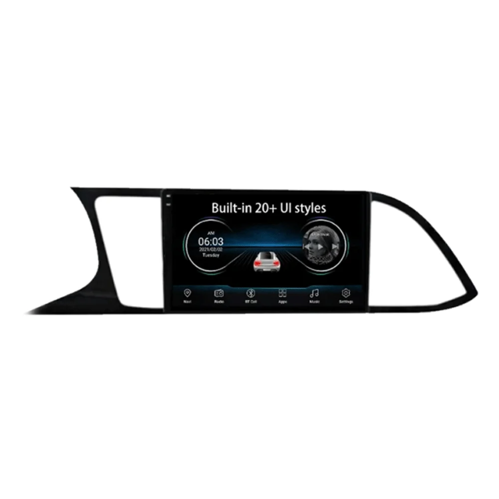Radio samochodowe Android 16 Carplay Auto do Seat Leon 3 MK3 2012-2020 Nawigacja GPS 4G WIFI Odtwarzacz multimedialny wideo Stereo Kamera 360 — 2