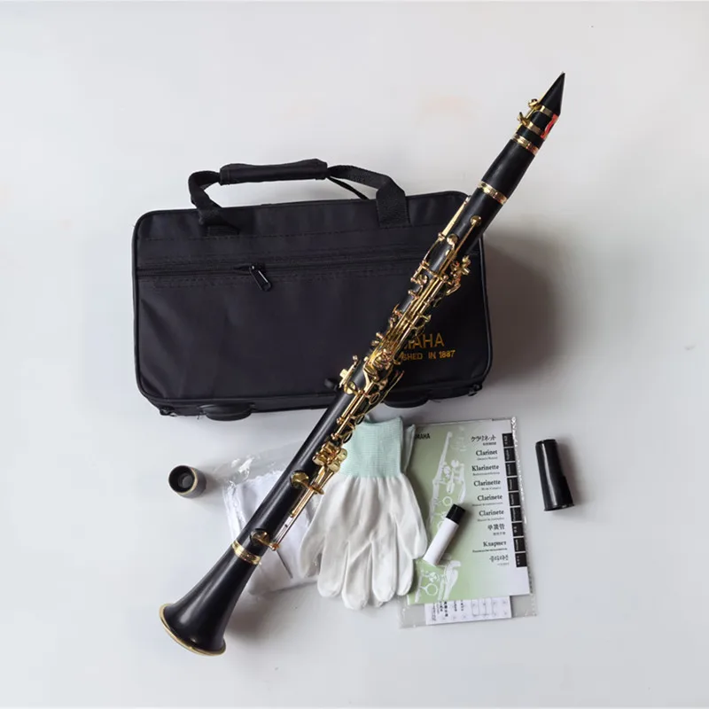 

Japan 650 Clarinet 17 Key Falling Tune B /bakelite pipe body material Clarinet Woodwind Instrument