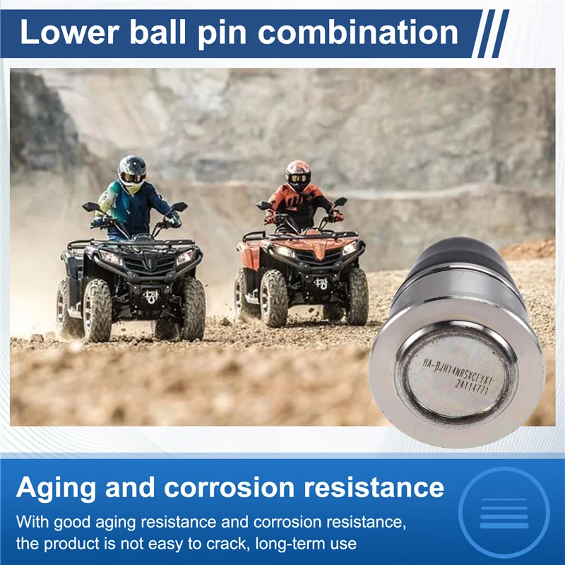 

Highly Recommended Front Suspension Upper Ball Joint Pin Front Suspension Bottom Ball Joint Pin Upper Ball Joint Pin For CFMOTO