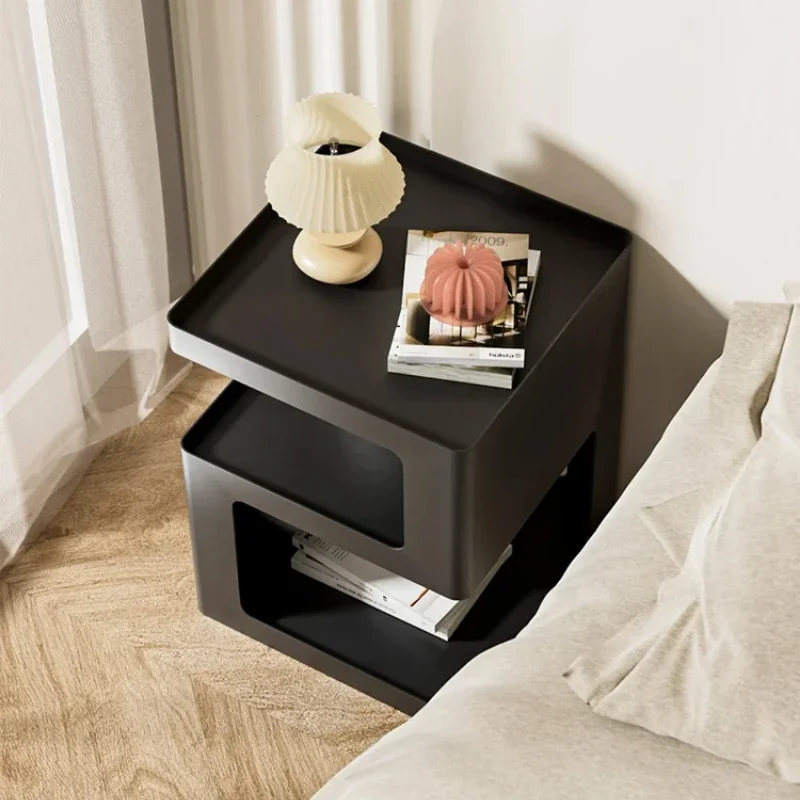 

Nordic Iron Coffee Tables Creative Living Room Side Tables Bedroom Bedside Cabinets Small TV Sofa Table Modern Room