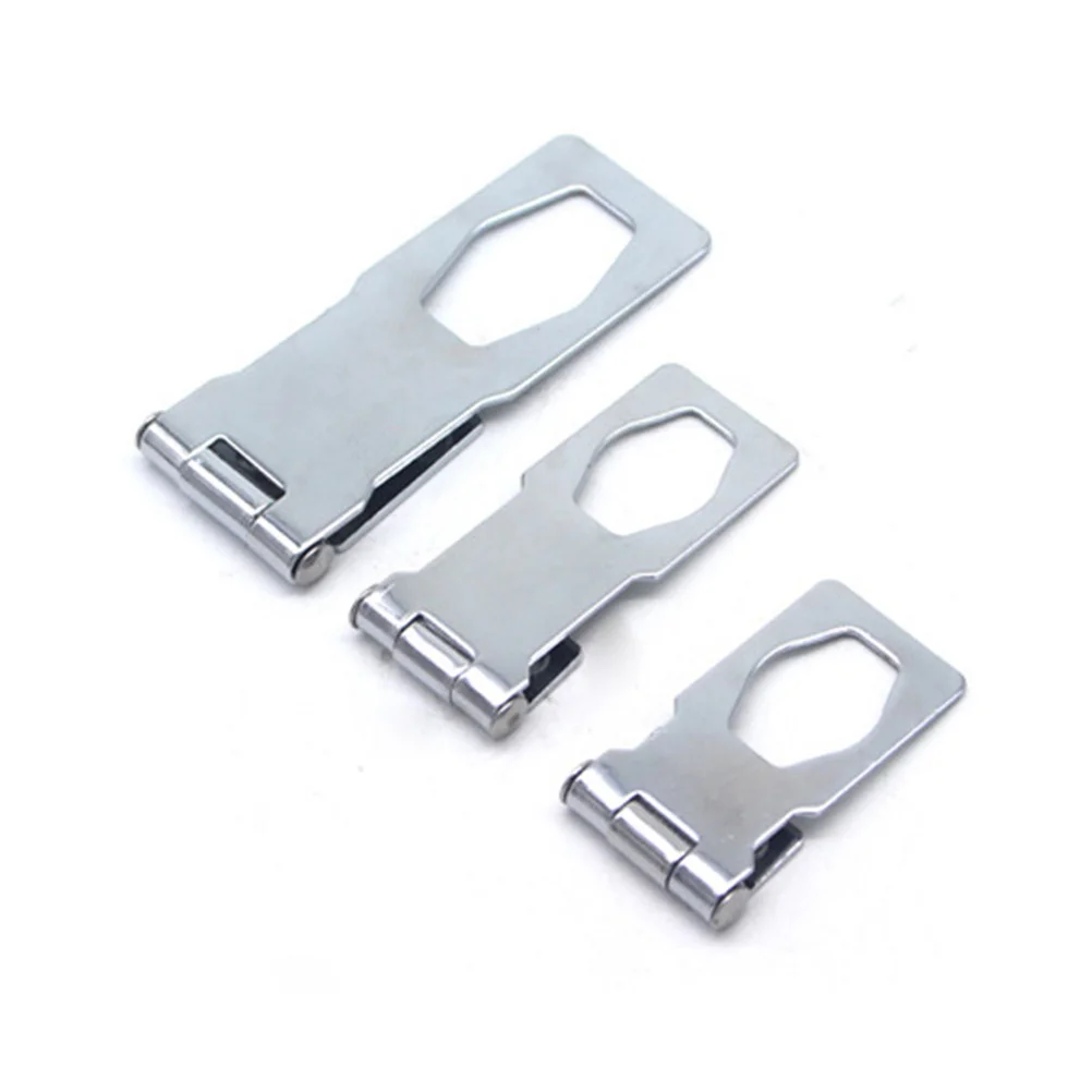 

4 Inch Silver Cabinet Lock Zinc Alloy Flush Mount Anti Theft Lock for Drawer Door Durable Corrosion Resistant Home Office
