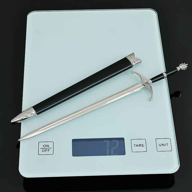 ดาบโลริส ชิ ไนท์ ขนาด 22 ซม. จากเกมดาร์กโซล ของเล่นดาบต่อสู้แบบมีด ทำจากโลหะทั้งหมด พร้อมปลอกดาบ ดาบยุคกลาง ของขวัญ ของสะสม ของตกแต่ง