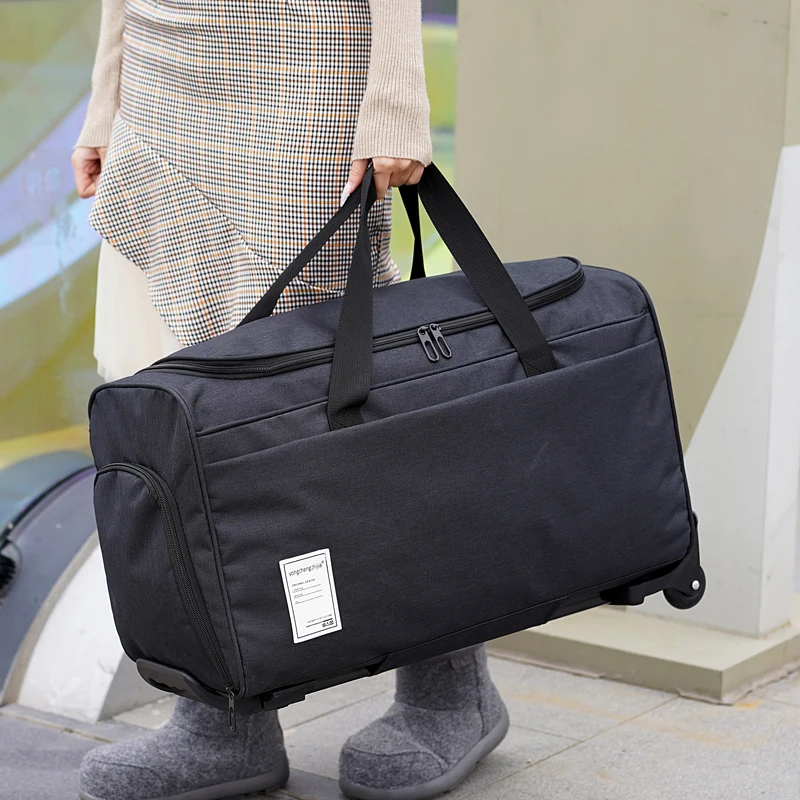 

Легкая портативная сумка Lage Or Trip, мужская деловая дорожная сумка, водонепроницаемая складная сумка, модная ткань из бычьей ткани